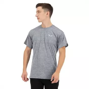 Футболка с коротким рукавом Salewa Puez Melange Dryton, серый