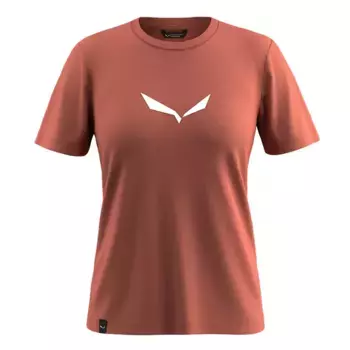 Футболка с коротким рукавом Salewa Solid Dry, оранжевый