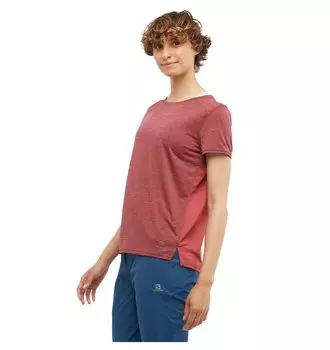 Футболка с коротким рукавом Salomon Outline Summer, красный