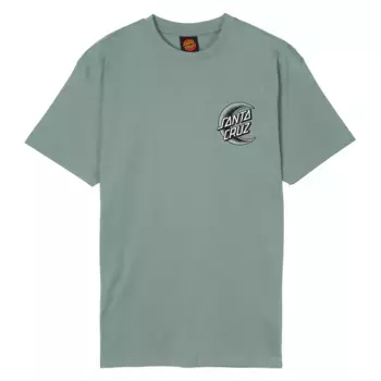 Футболка с коротким рукавом Santa Cruz Crescent moon chest, зеленый