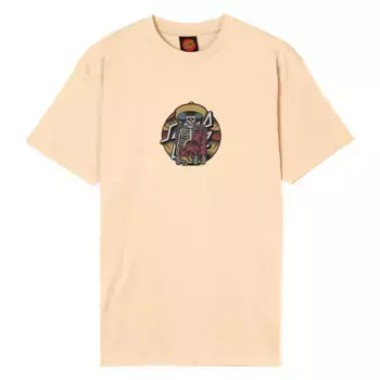 Футболка с коротким рукавом Santa Cruz Guzman dining dot, розовый