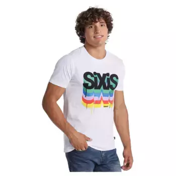 Футболка с коротким рукавом Six Valves 9010, белый