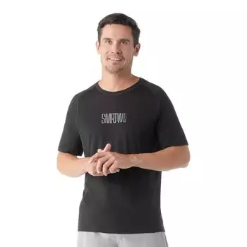 Футболка с коротким рукавом Smartwool Active Ultralite Graphic, черный