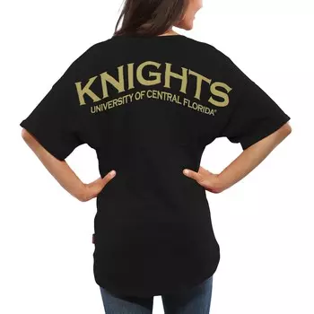 Футболка с коротким рукавом Spirit Jersey Ucf Knights, черный