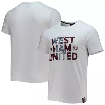 Футболка с коротким рукавом Sport Design Sweden West Ham United, белый
