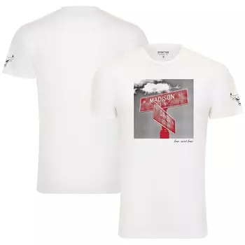 Футболка с коротким рукавом Sportiqe Chicago Bulls, белый