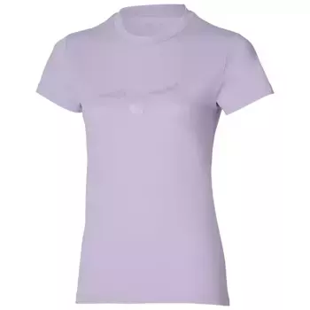 Футболка с коротким рукавом спортивная Mizuno Athletics RB, фиолетовый