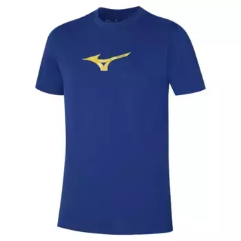 Футболка с коротким рукавом спортивная Mizuno Athletics RB, синий