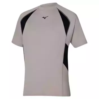 Футболка с коротким рукавом спортивная Mizuno Athletics Oversize, серый