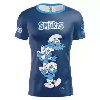 Футболка с коротким рукавом спортивная Otso Smurf Tower, синий