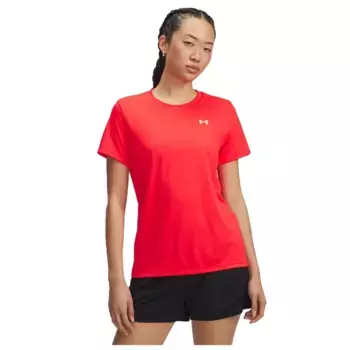 Футболка с коротким рукавом спортивная Under Armour Tech Solid SSC, красный