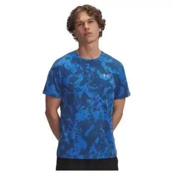 Футболка с коротким рукавом спортивная Under Armour Launch Printed, синий