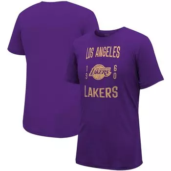 Футболка с коротким рукавом Stadium Essentials Los Angeles Lakers, фиолетовый