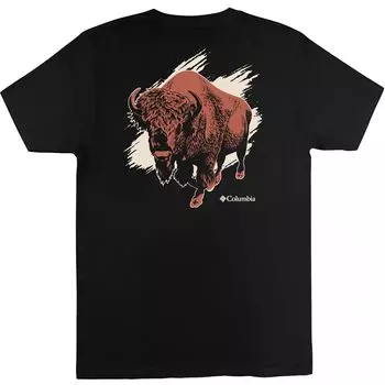 Футболка с коротким рукавом Stamper Columbia, черный