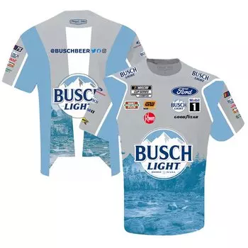 Футболка с коротким рукавом Stewart-Haas Racing Team Collection Kevin Harvick, серый