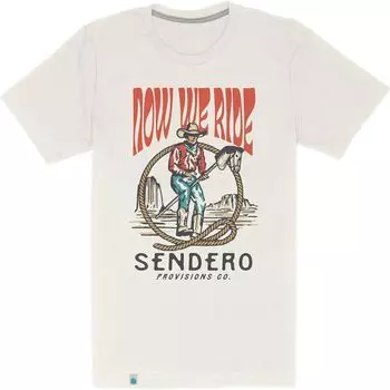 Футболка с коротким рукавом Stick horse Sendero Provisions Co., белый