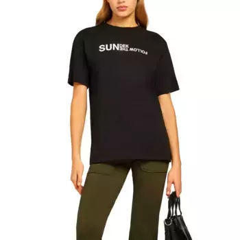 Футболка с коротким рукавом Sundek, черный