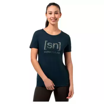 Футболка с коротким рукавом Super.natural Arabesque, синий