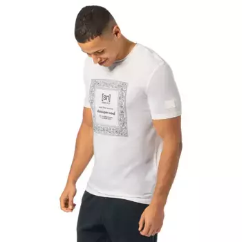 Футболка с коротким рукавом Super.natural Bandana Bio, белый