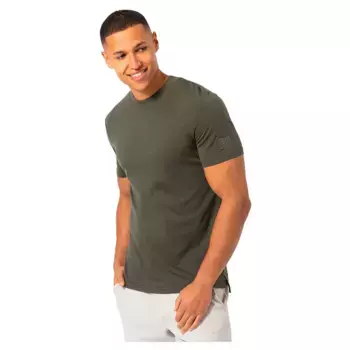 Футболка с коротким рукавом Super.natural Casual Rib Bio, зеленый