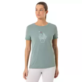 Футболка с коротким рукавом Super.natural Flowerhands, серый