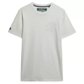 Футболка с коротким рукавом Superdry Athletic Emboss Relaxed Fit, бежевый