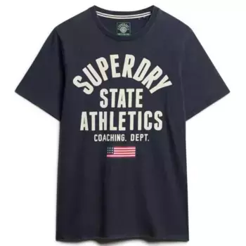 Футболка с коротким рукавом Superdry Athletic Ess, синий