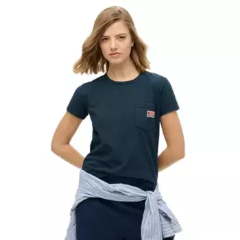 Футболка с коротким рукавом Superdry Athletic Essential, синий