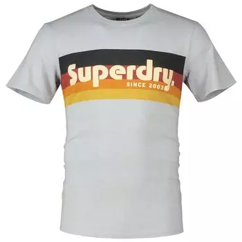 Футболка с коротким рукавом Superdry Cali Logo, серый