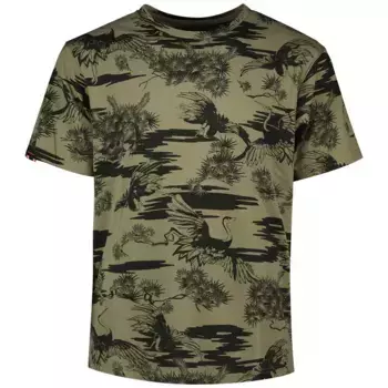 Футболка с коротким рукавом Superdry Classic Ess Rlxd Printed, зеленый
