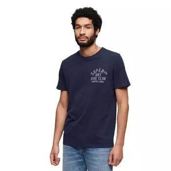 Футболка с коротким рукавом Superdry Copper Label Chest Graphic, синий