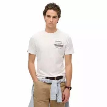 Футболка с коротким рукавом Superdry Copper Label Relaxed, белый