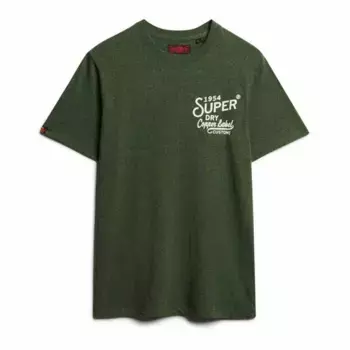 Футболка с коротким рукавом Superdry Copper Label Relaxed, зеленый
