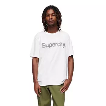Футболка с коротким рукавом Superdry Core Logo City, белый