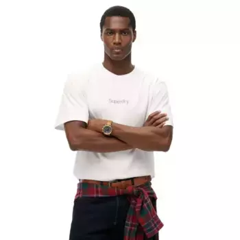 Футболка с коротким рукавом Superdry Core Logo City, белый
