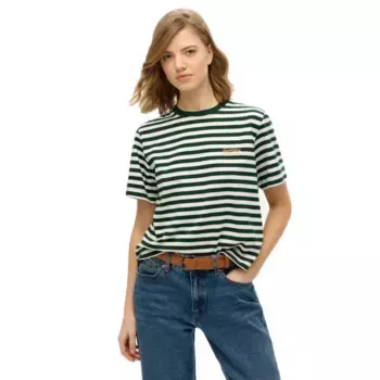 Футболка с коротким рукавом Superdry Country Club Plain, зеленый