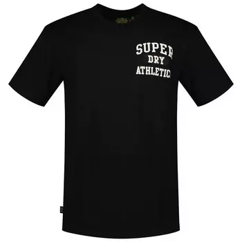 Футболка с коротким рукавом Superdry Embroidered Superstate Ath Logo, черный