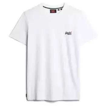 Футболка с коротким рукавом Superdry Essential Contrast Embroidered, белый