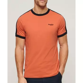 Футболка с коротким рукавом Superdry Essential Logo Retro St, оранжевый