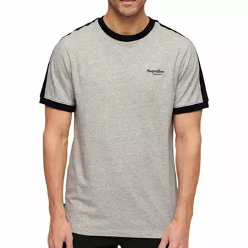 Футболка с коротким рукавом Superdry Essential Logo Retro St, серый