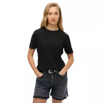 Футболка с коротким рукавом Superdry Essential Logo Emb, черный