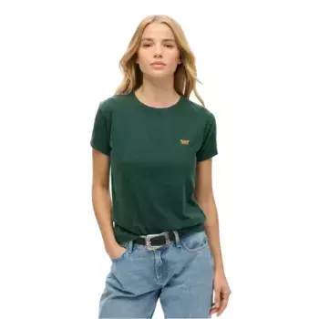 Футболка с коротким рукавом Superdry Essential Logo, зеленый
