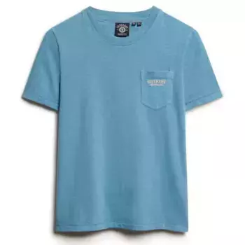 Футболка с коротким рукавом Superdry Essential Logo Gd Pocket, синий