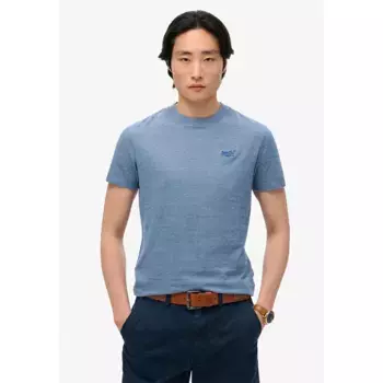Футболка с коротким рукавом Superdry Essential Logo Emb, синий