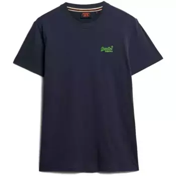 Футболка с коротким рукавом Superdry Essential Logo Retro St, синий