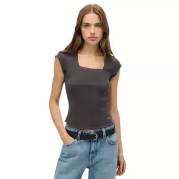 Футболка с коротким рукавом Superdry Essential Square, серый
