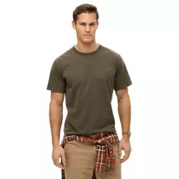 Футболка с коротким рукавом Superdry Essentials Relaxed Fit, зеленый