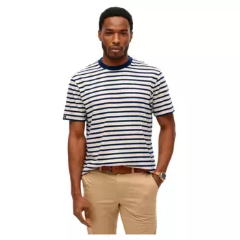 Футболка с коротким рукавом Superdry Merchant Stripe, белый