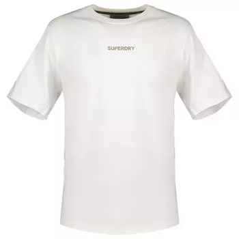 Футболка с коротким рукавом Superdry Micro Logo Graphic Loose, белый