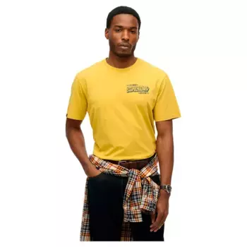 Футболка с коротким рукавом Superdry Movie Graphic, желтый